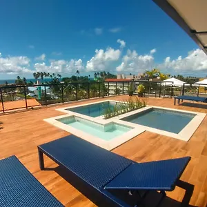  Apartamento Flat 104 - Na Rua Piscinas Naturais No Centro De
